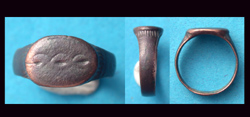 Ring, Medieval, Men's, Magic, Creepy Eyes, 10th-14th Cent